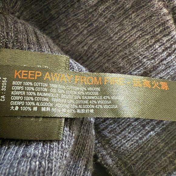 DAILY PRACTICE Anthropologie | Dark Purple Textured Wide Leg Ankle Pants | XL - Picture 7 of 7